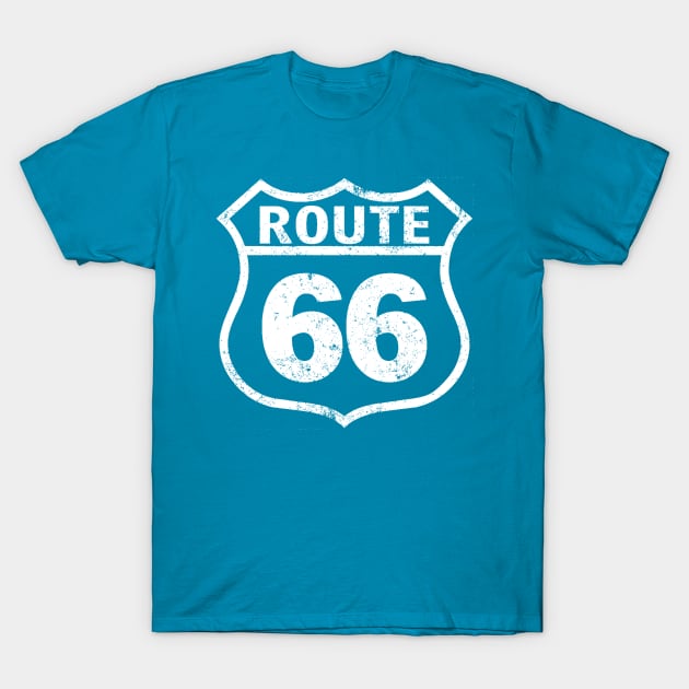 Route 66 T-Shirt by JC Tees